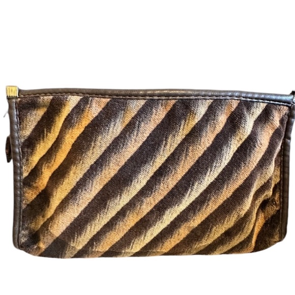 Ella Firenze Velvet Floral Cosmetic Bag Pouch - Picture 13 of 13